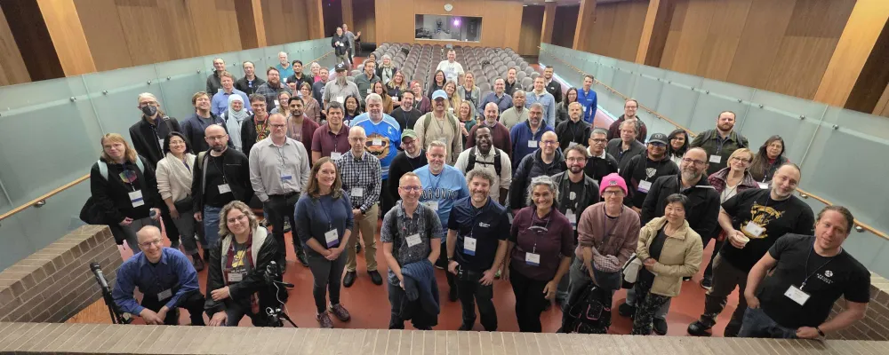 Group photo from Southwestern Ontario Drupal Camp 2025